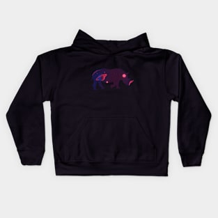 Save The Galaxy Rhino Chubby Unicorns Kids Hoodie